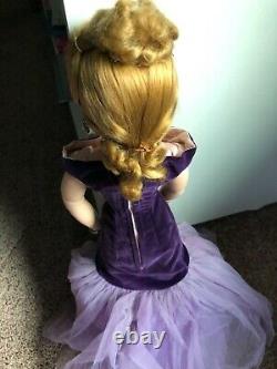 Madame Alexander Cissy Doll Original Purple Gown Rare