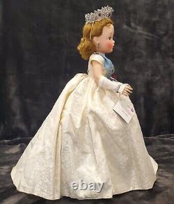 Madame Alexander Cissy Doll Queen Elizabeth II 1955-56 Near MINT