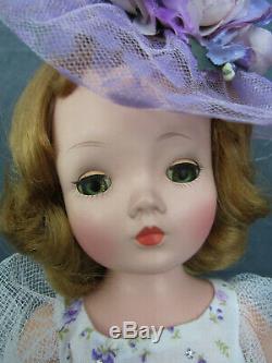 Madame Alexander Cissy Doll Summertime In Lavender Floral Outfit