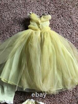 Madame Alexander Cissy Gown Yellow Tulle Rare
