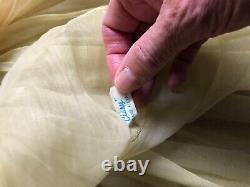 Madame Alexander Cissy Gown Yellow Tulle Rare