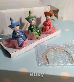 Madame Alexander Disney Sleeping Beauty Cissette Doll #36570 with Fairy Godmothers