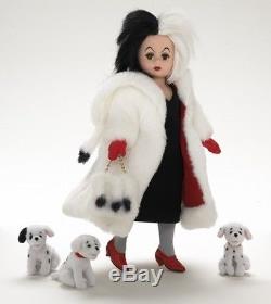 Madame Alexander Doll 38370 Cruella Deville 10 Retired Disney Collection NIB