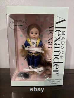 Madame Alexander Doll 8 50658 Disney Beauty & the Beast Beast New In Box RARE