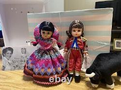 Madame Alexander Doll 8 International Spain Matador 35605 AND RARE Peru 35665