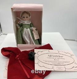 Madame Alexander Doll 8 RACHEL Colonial Williamsburg 47380 Box LE COA