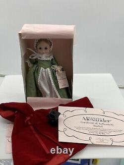 Madame Alexander Doll 8 Rachel Colonial Williamsburg 47380 Box COA 1942 / 2000