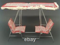 Madame Alexander Doll Alex Kins Patio Swing Set Glider Watko Furniture Rare 1950