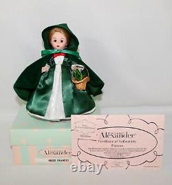 Madame Alexander Doll Frances 2005 Colonial Williamsburg LE COA #932/1500