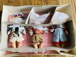 Madame Alexander Doll Set Three Little Pigs 10 with Box Story Book Tag Nice