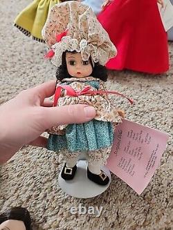 Madame Alexander Dolls Lot of 8 Gently Used No Boxes Little Women And More