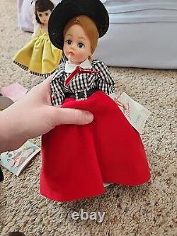 Madame Alexander Dolls Lot of 8 Gently Used No Boxes Little Women And More