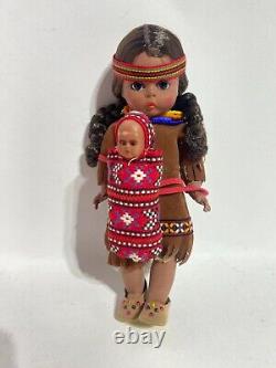 Madame Alexander Indian Girl 721 Doll 7 with Tags & A Little Doll