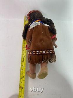 Madame Alexander Indian Girl 721 Doll 7 with Tags & A Little Doll