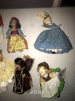 Madame Alexander International Dolls 8 Friends- Foreign Lands Lot of 15