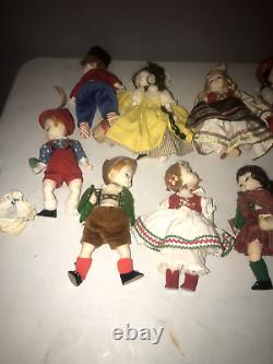 Madame Alexander International Dolls 8 Friends- Foreign Lands Lot of 15