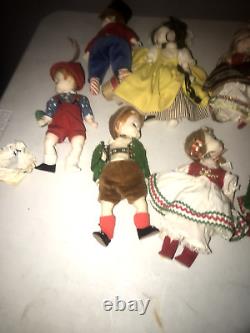 Madame Alexander International Dolls 8 Friends- Foreign Lands Lot of 15