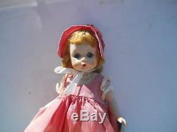 Madame Alexander Kins Doll Wendy 1953 SLW Taffeta Outfit Box Blonde