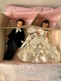 Madame Alexander Legends Jackie & John Limited Edition Wedding Set Dolls #20117