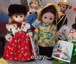 Madame Alexander Lot of 25 8 Dolls International Storyland Little Women