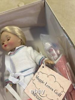 Madame Alexander Maggie Loves Golf Doll 8 Tall No. 44518. NIB