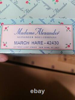 Madame Alexander March Hare Doll No. 42430 NEW With Box And Tags