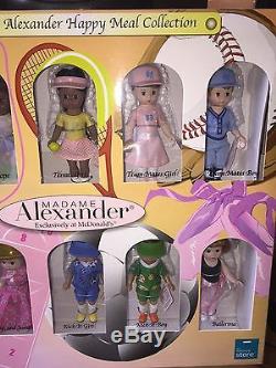 Madame Alexander McDonald's Happy Meal Collection Dolls 2005 MIB