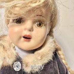 Madame Alexander McGUFFEY ANA Composition Doll Open Mouth Teeth VTG