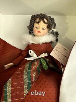 Madame Alexander Mistletoe and Holly 10 Doll #38555 COA