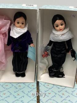 Madame Alexander Morticia And Gomez Addams (family) Doll Lot 31070 31080