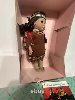 Madame Alexander Pocahontas 721 7 Doll With Original Box & Tag Limited Audition