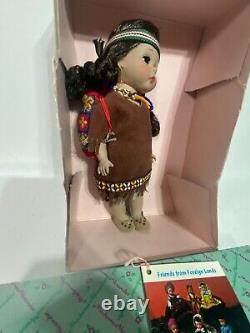 Madame Alexander Pocahontas 721 7 Doll With Original Box & Tag Limited Audition