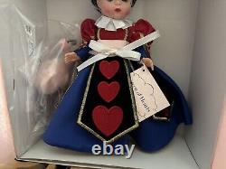 Madame Alexander Queen of Hearts Doll With Accessories and Tags 2004