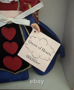 Madame Alexander Queen of Hearts Doll With Accessories and Tags 2004