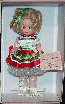 Madame Alexander Ribbon Candy Ballerina 8 Christmas Holiday Doll 61655 NEW NRFB