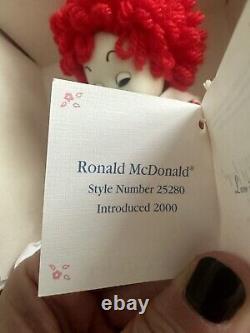 Madame Alexander Ronald McDonald Style 25280 MIB W Tag 2000