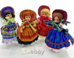 Madame Alexander Set Little Women 4 Dolls 8 Inch Jo Meg Amy Beth Rare Boxes