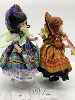 Madame Alexander Set Little Women 4 Dolls 8 Inch Jo Meg Amy Beth Rare Boxes