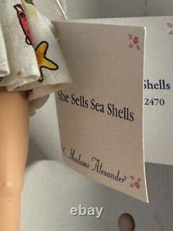 Madame Alexander She Sells Sea Shells 8 Doll # 42470 NIB All Accessories Rare