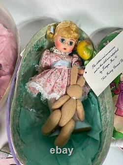 Madame Alexander Tanya Egg Doll Set With Dolls, Bunny's And Eggs