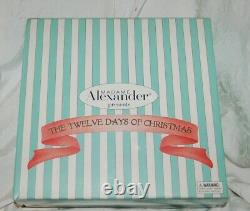 Madame Alexander The Twelve Days of Christmas Doll Collection 12 Porcelain 5 in