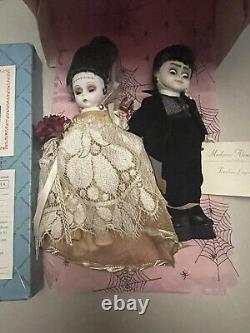 Madame Alexander Timeless Legends Mr. & Mrs. Frankenstein Bride & Groom Doll 8in