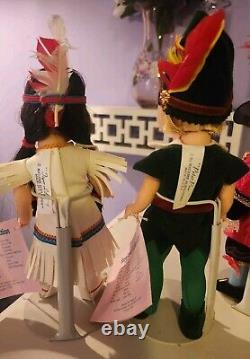 Madame Alexander Vintage 8 inch Dolls Vintage Peter Pan 8 Figure Collection