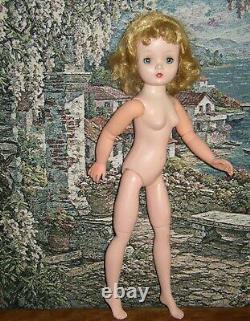 Madame Alexander Vintage Cissy 19 20 Tall Nude Doll Wonderful Girl