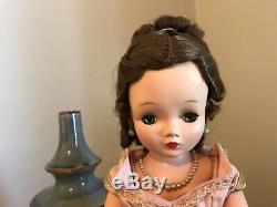 Madame Alexander Vintage Cissy Doll 1955 Mauve Torso Gown #2100