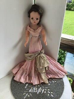 Madame Alexander Vintage Cissy Doll From 1950s In Rare Ballgown