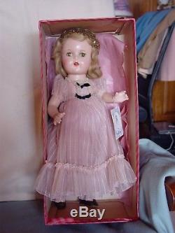 Madame Alexander Vintage Composition Princess Elizabeth Doll, Near Mint In Box Wi