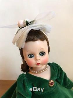 Madame Alexander Vintage GWTW Doll 1956 Very RARE Melanie in Green Velvet MINT