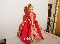Madame Alexander Vintage, Hard Plastic Cissy Doll In Pink Camellia Outfit