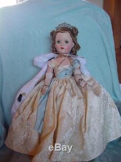 Madame Alexander Vintage Hard Plastic Mint Margaret-face Princess Elizabeth Doll